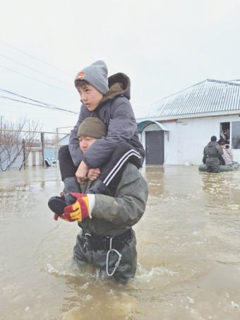 Казахстан уходит под воду